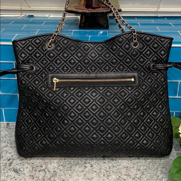 ❤️TRADED❤️Tory Burch Marion Quilted Slouchy Tote - Picture 2 of 16